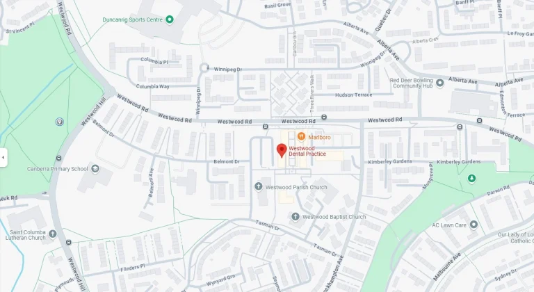 View Westwood Dental Practice on Google Maps